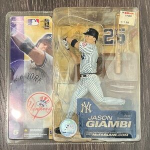 2003 new New York Yankees Jason Giambi Action Figure